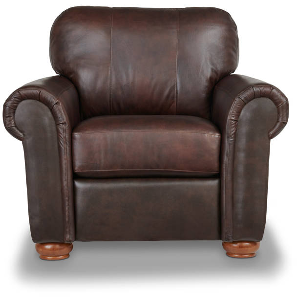LaZBoy Rowan Leather Match Rocking Recliner & Reviews Wayfair